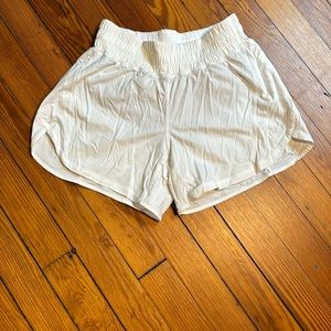 Lululemon white shorts